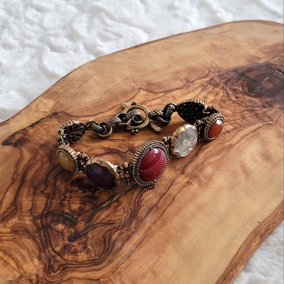 Gorgeous Bead and Stone Bracelet - Picture 4 of 6
